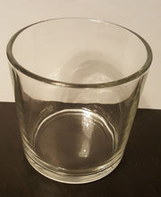 Load image into Gallery viewer, 16 oz Clear Glass, 3-wick - Silver Metal Lid
